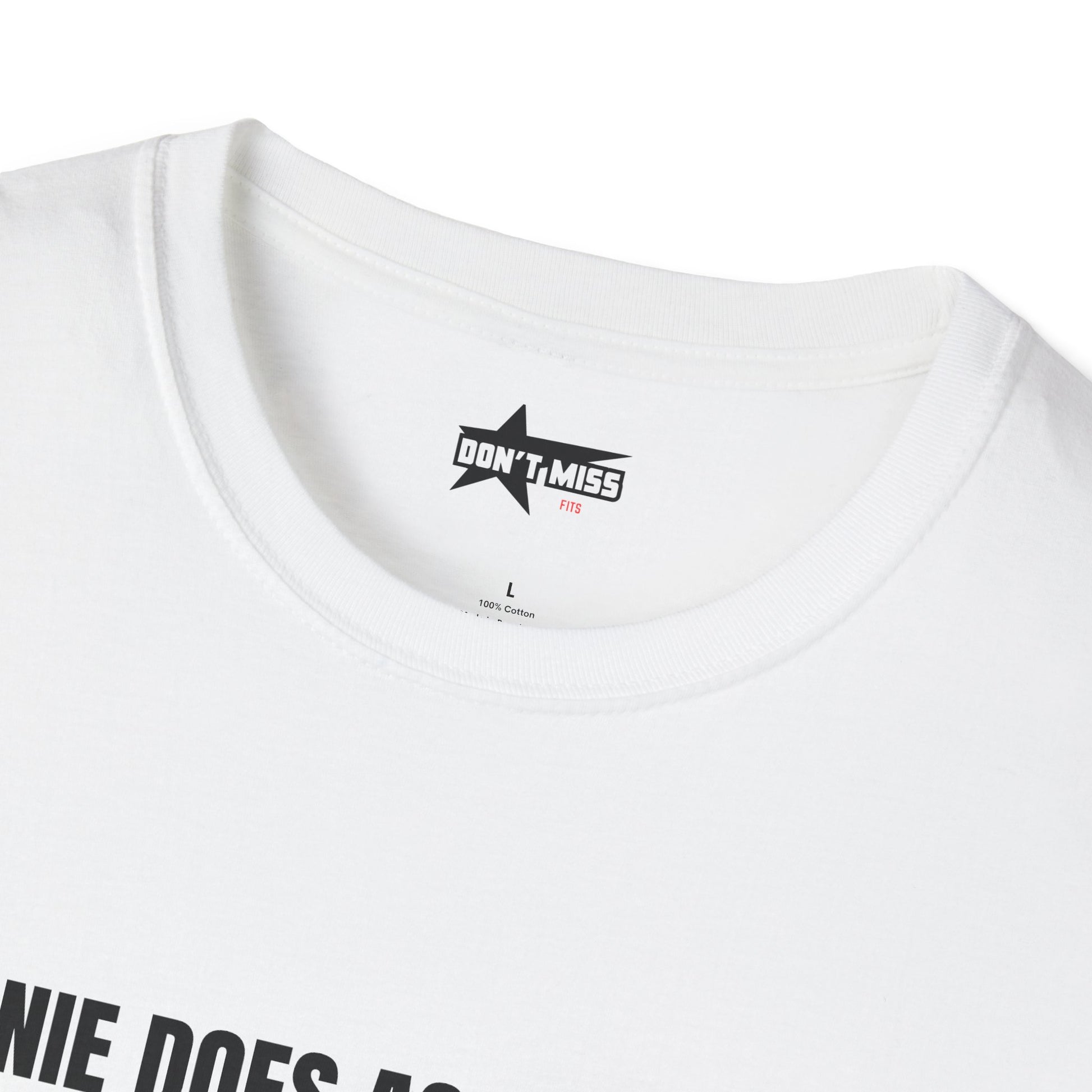 "GENIE DOES AS YOU WISH" Soft Style simple T-Shirt