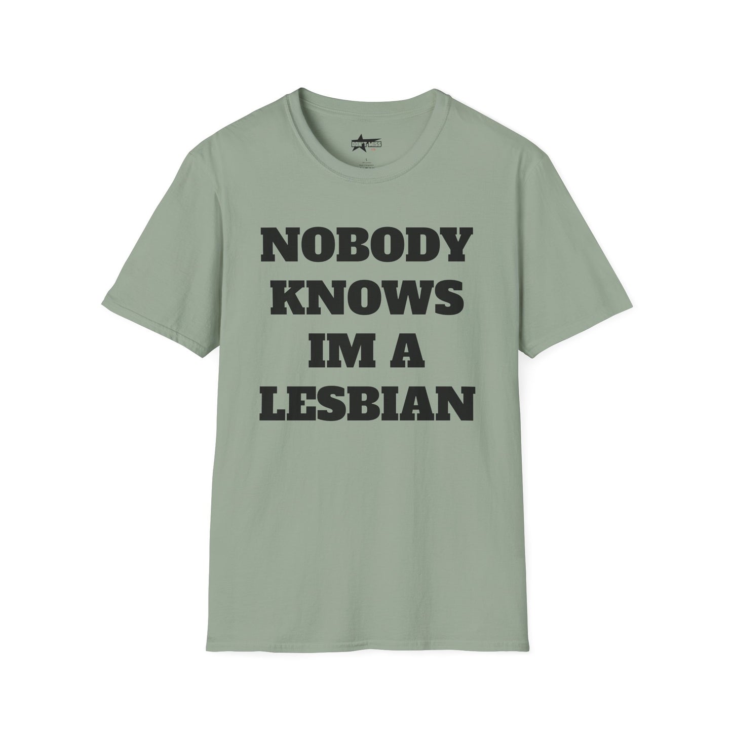 nobody knows - Unisex Softstyle T-Shirt