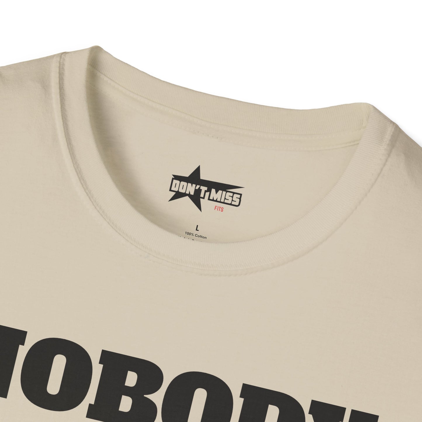 nobody knows - Unisex Softstyle T-Shirt