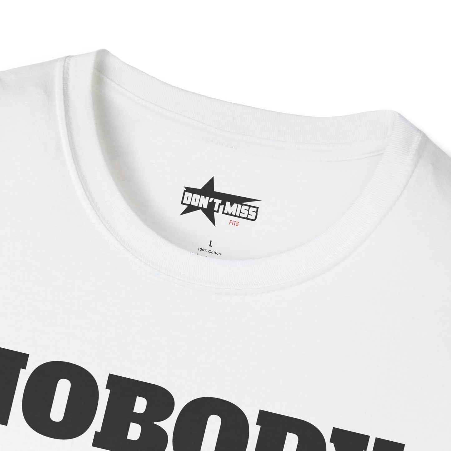 nobody knows - Unisex Softstyle T-Shirt