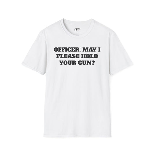 Officer, may i... Unisex Softstyle T-Shirt