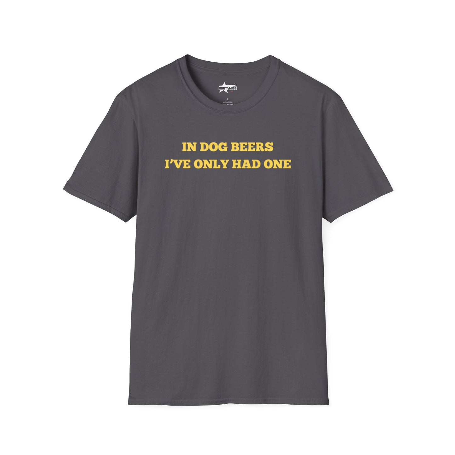 Funny Dog Beer Lover T-Shirt, Unisex Pet Lover Shirt, Gifts for Dog Owners, Casual Wear, Dog Mom Tee, Birthday Gift Idea