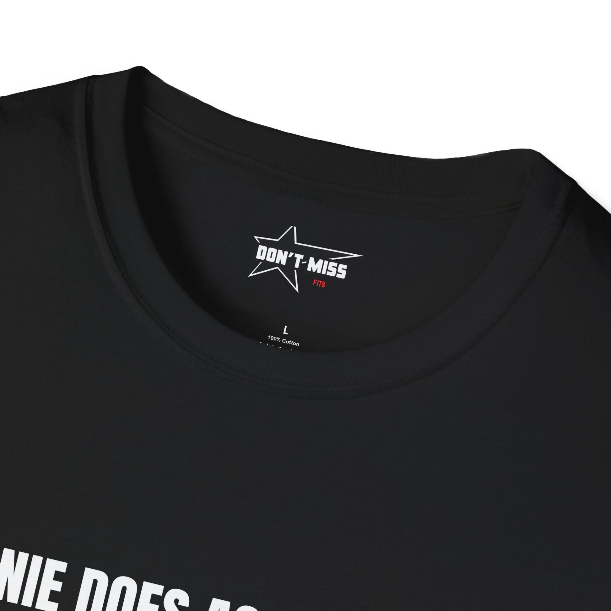 "GENIE DOES AS YOU WISH" Soft Style simple T-Shirt