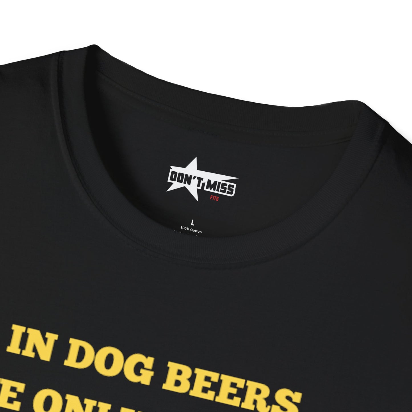 Funny Dog Beer Lover T-Shirt, Unisex Pet Lover Shirt, Gifts for Dog Owners, Casual Wear, Dog Mom Tee, Birthday Gift Idea