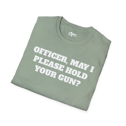 Officer, may i... Unisex Softstyle T-Shirt