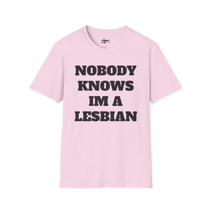 nobody knows - Unisex Softstyle T-Shirt