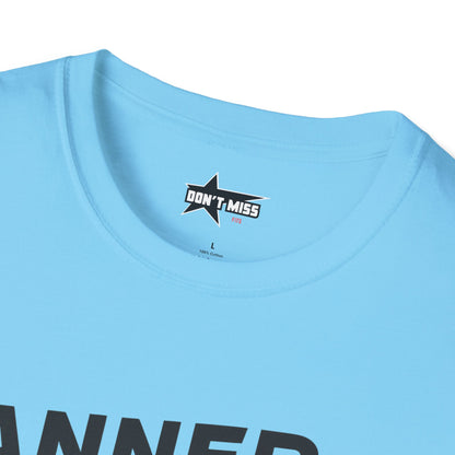 "Banned from Spirit Airlines" Unisex soft tee