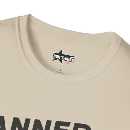 "Banned from Spirit Airlines" Unisex soft tee