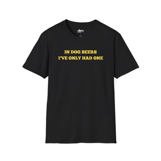 Funny Dog Beer Lover T-Shirt, Unisex Pet Lover Shirt, Gifts for Dog Owners, Casual Wear, Dog Mom Tee, Birthday Gift Idea