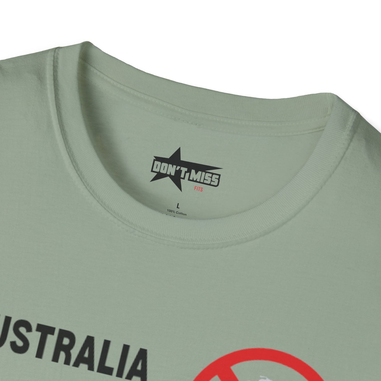 Australia Is Not Real T-Shirt, Funny Unisex Tee