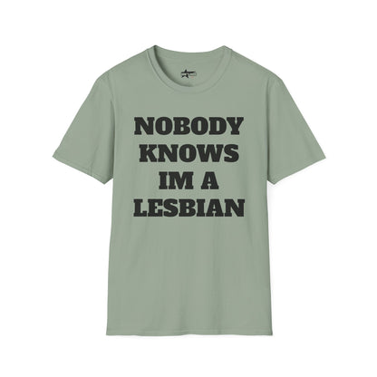 nobody knows - Unisex Softstyle T-Shirt