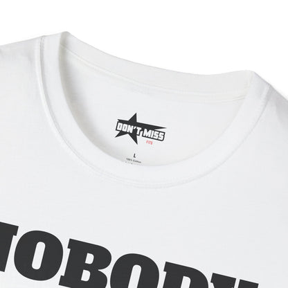 nobody knows - Unisex Softstyle T-Shirt