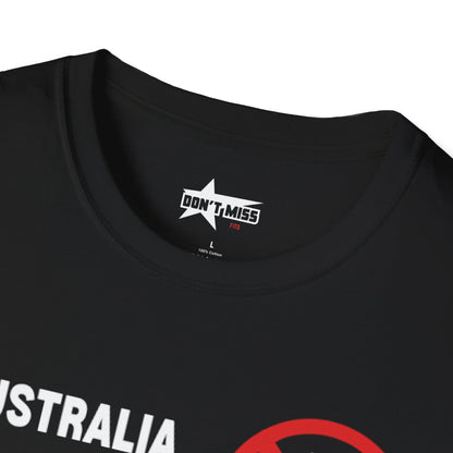 Australia Is Not Real T-Shirt, Funny Unisex Tee