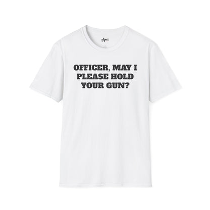 Officer, may i... Unisex Softstyle T-Shirt