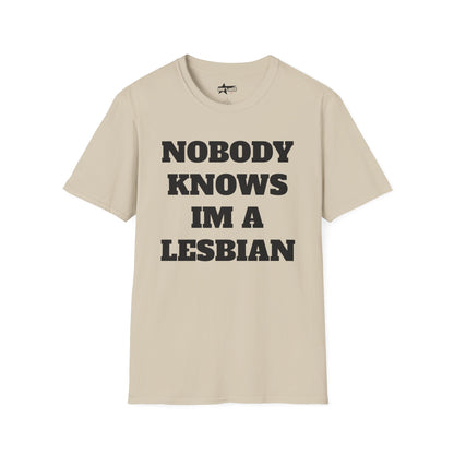 nobody knows - Unisex Softstyle T-Shirt
